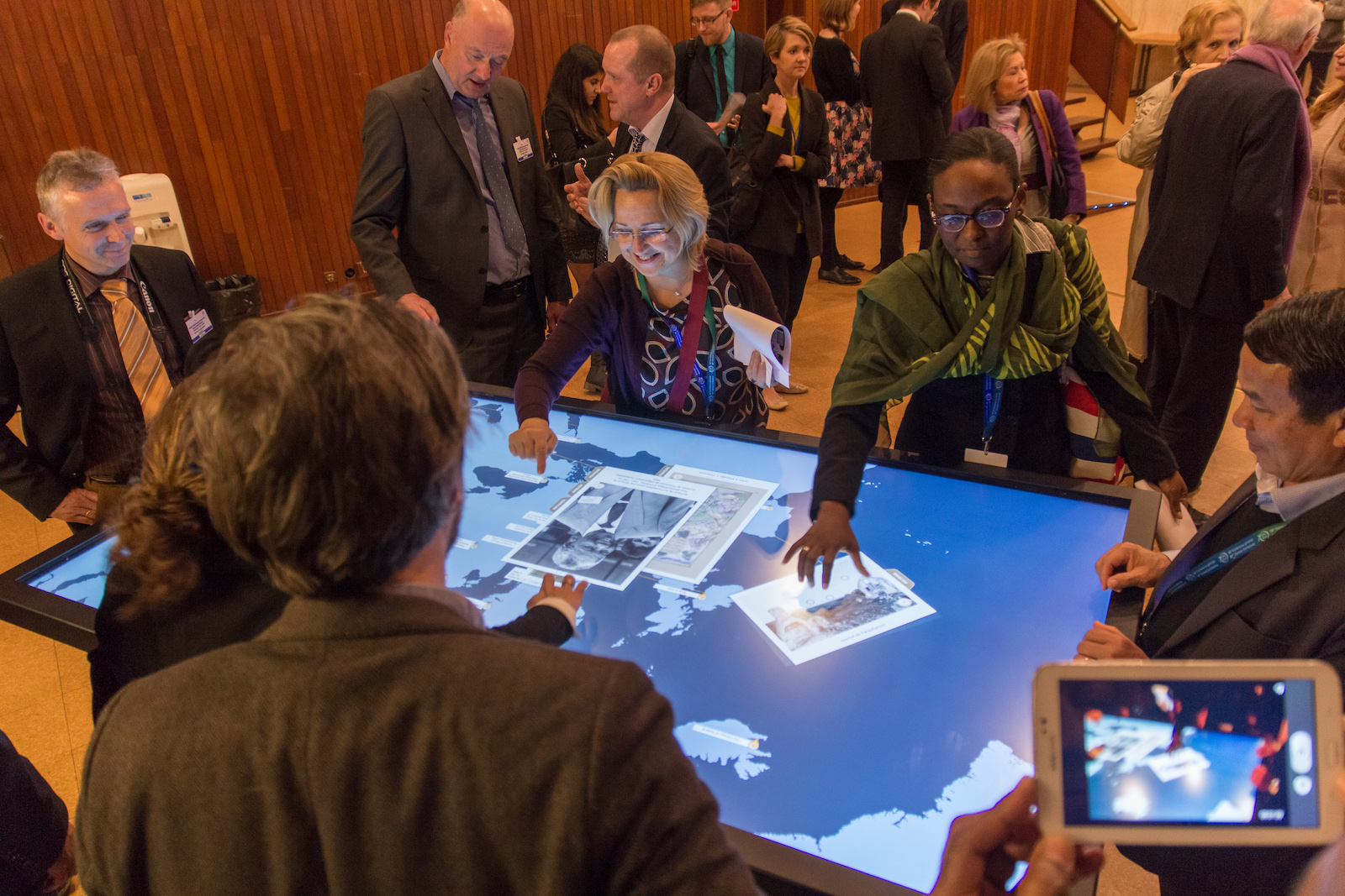 Multimedia-Tisch Weltkulturerbe